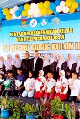 SD Negeri Curug Kulon III Gelar Pentas Kreasi dan Perpisahan Kelas VI, Generasi Emas Siap Ukir Sejarah Baru
